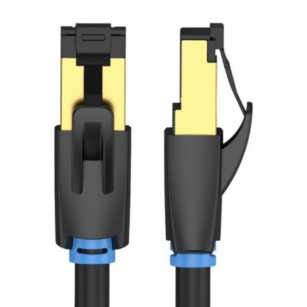 Vention Cable de Red Cat8 S/FTP 15m Negro RJ45 40Gbps Vention Cable de Red Cat8 S/FTP 15m Negro RJ45 40Gbps